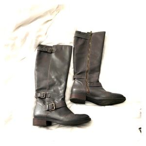 Grey Enzo Angiolini tall boots!